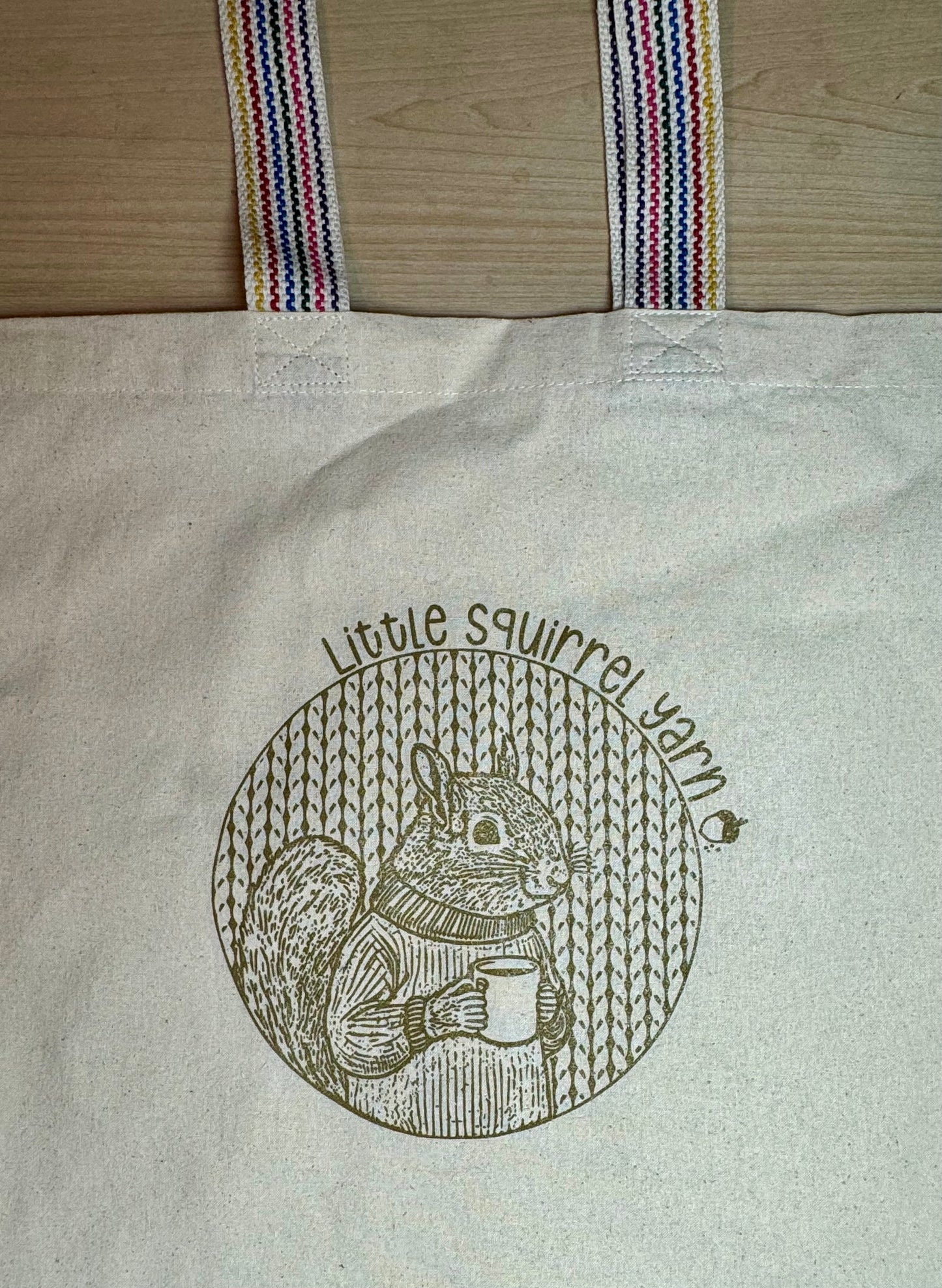 Little Squirrel Tote Bag