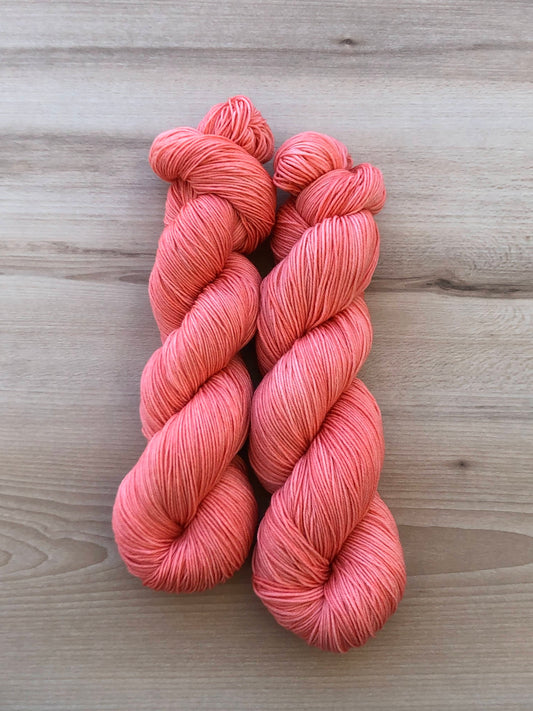 Floral Coral Dyed to Order